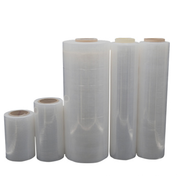 Hot Selling Customized sizes  Hand LLDPE Stretch Film Stretch Wrapping Film Protective Film use for packaging